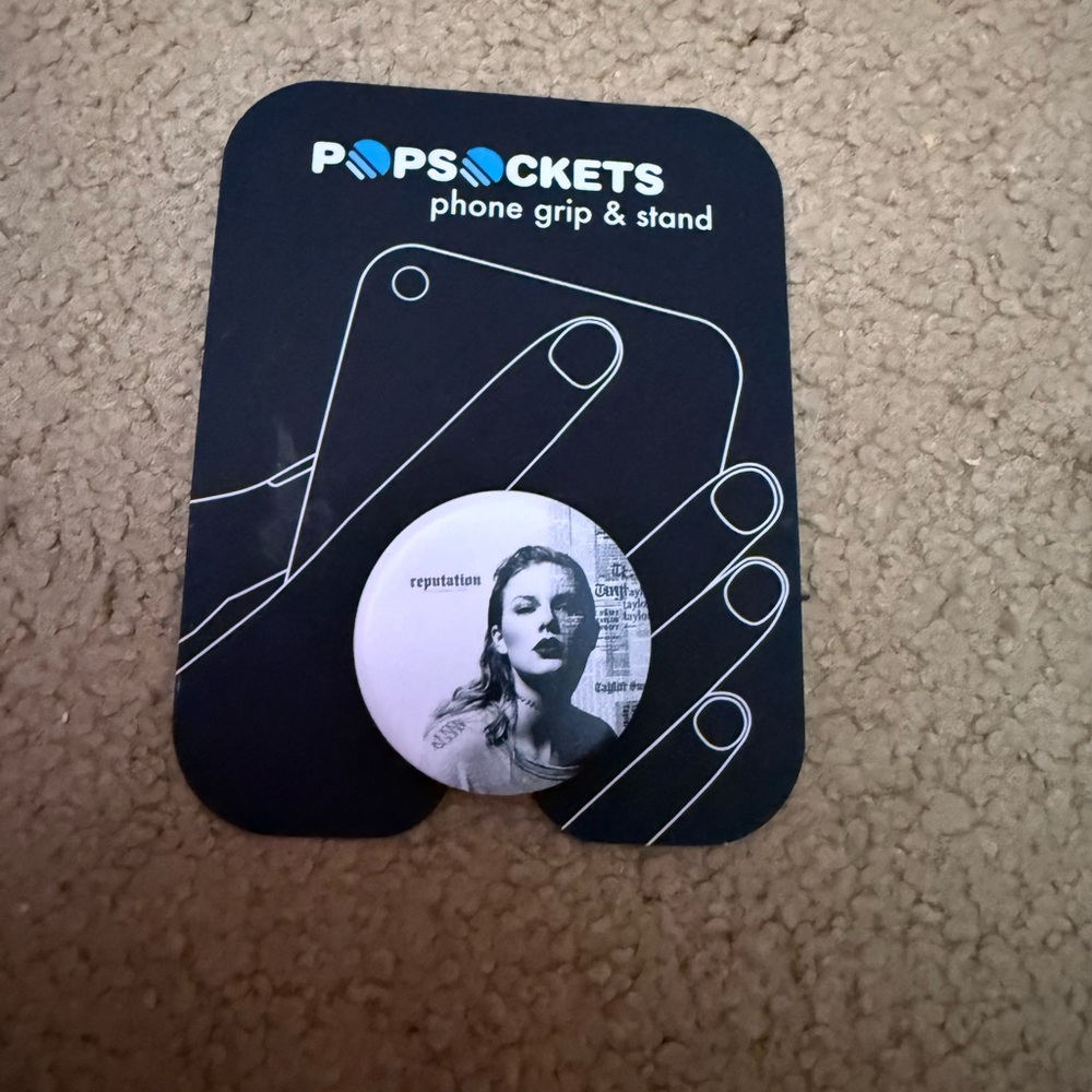 Taylor Swift Reputation PopSocket- phone grip and stand